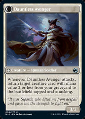 Bereaved Survivor // Dauntless Avenger [Innistrad: Midnight Hunt] | Chromatic Games