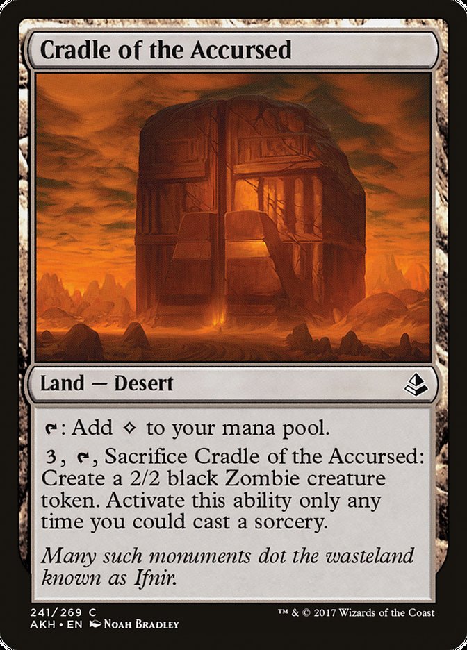 Cradle of the Accursed [Amonkhet] | Chromatic Games