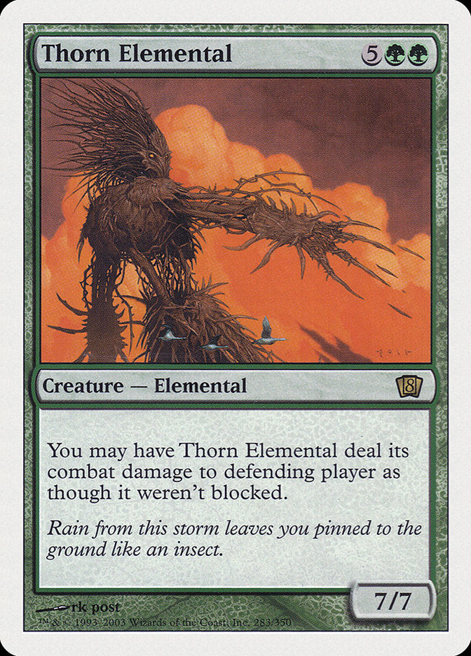 Thorn Elemental [Eighth Edition] | Chromatic Games