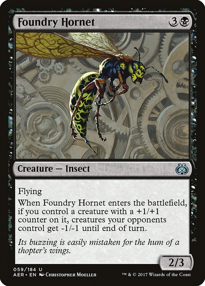 Foundry Hornet [Aether Revolt] | Chromatic Games