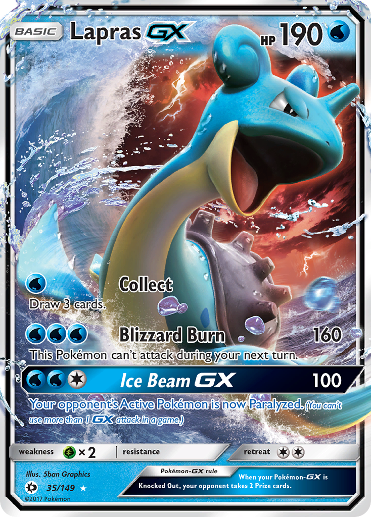 Lapras GX [Sun & Moon] | Chromatic Games