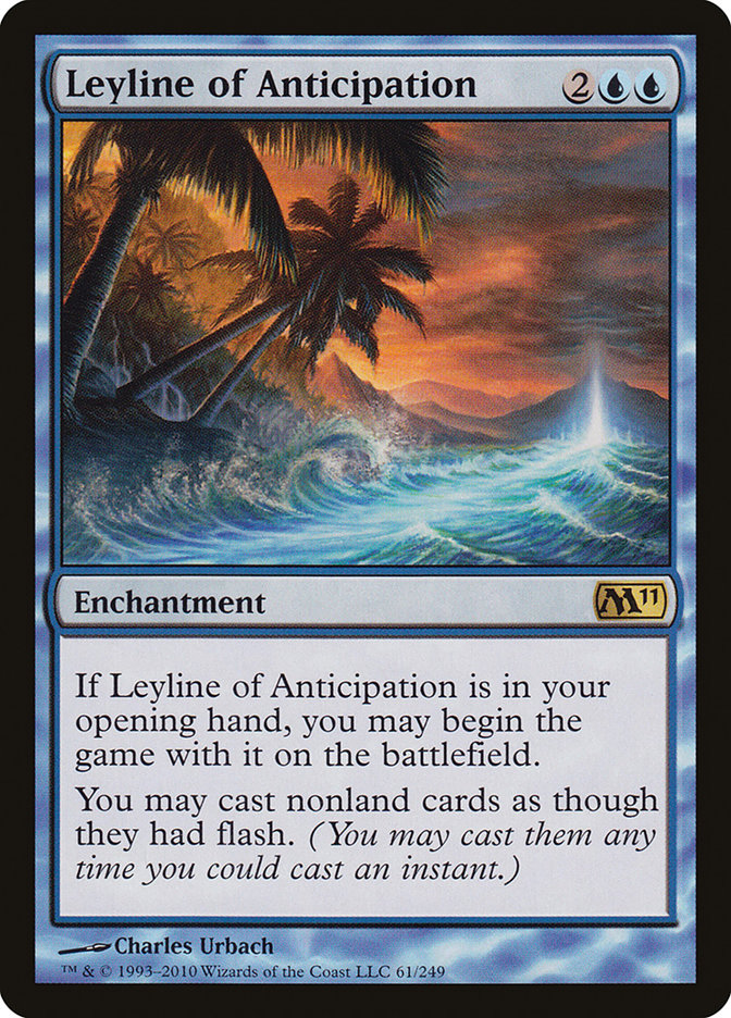 Leyline of Anticipation [Magic 2011] | Chromatic Games