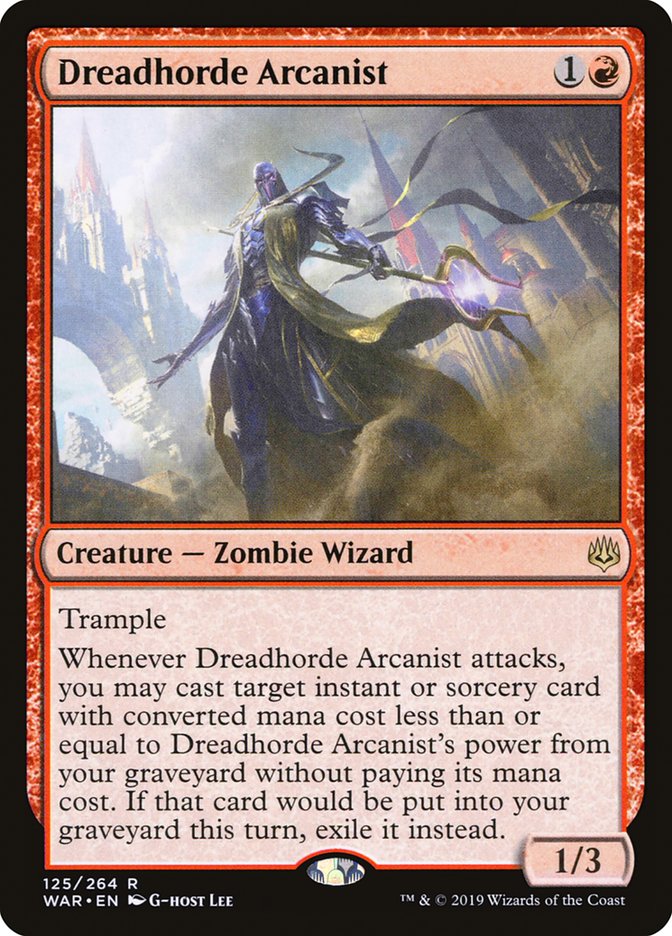 Dreadhorde Arcanist [War of the Spark] | Chromatic Games