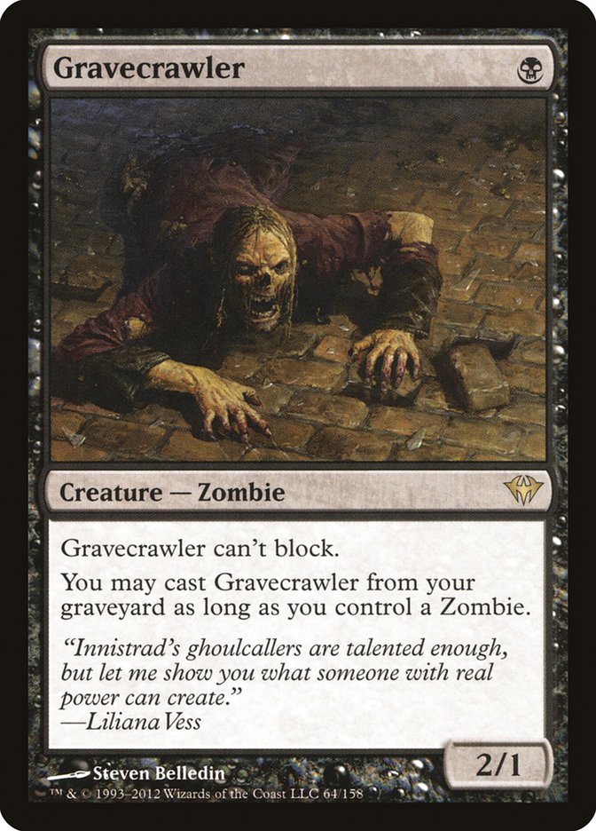 Gravecrawler [Dark Ascension] | Chromatic Games