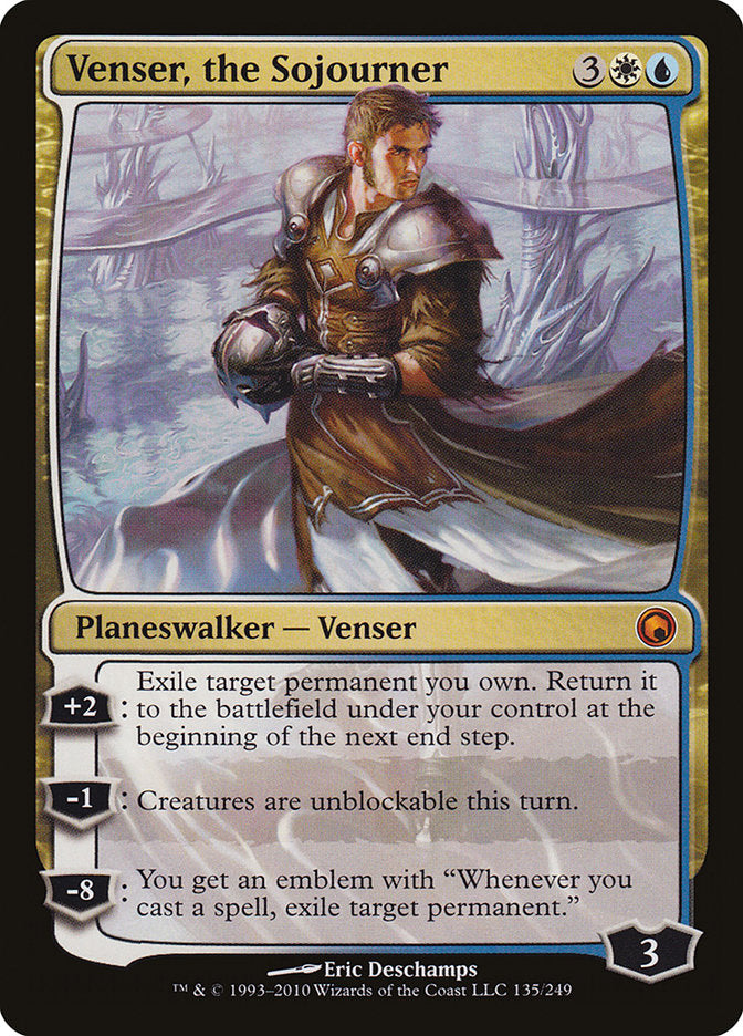 Venser, the Sojourner [Scars of Mirrodin] | Chromatic Games