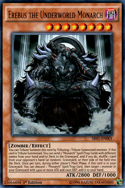 Erebus the Underworld Monarch [SR01-EN001] Ultra Rare | Chromatic Games