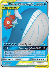 Magikarp & Wailord GX (160/181) [Sun & Moon: Team Up] | Chromatic Games