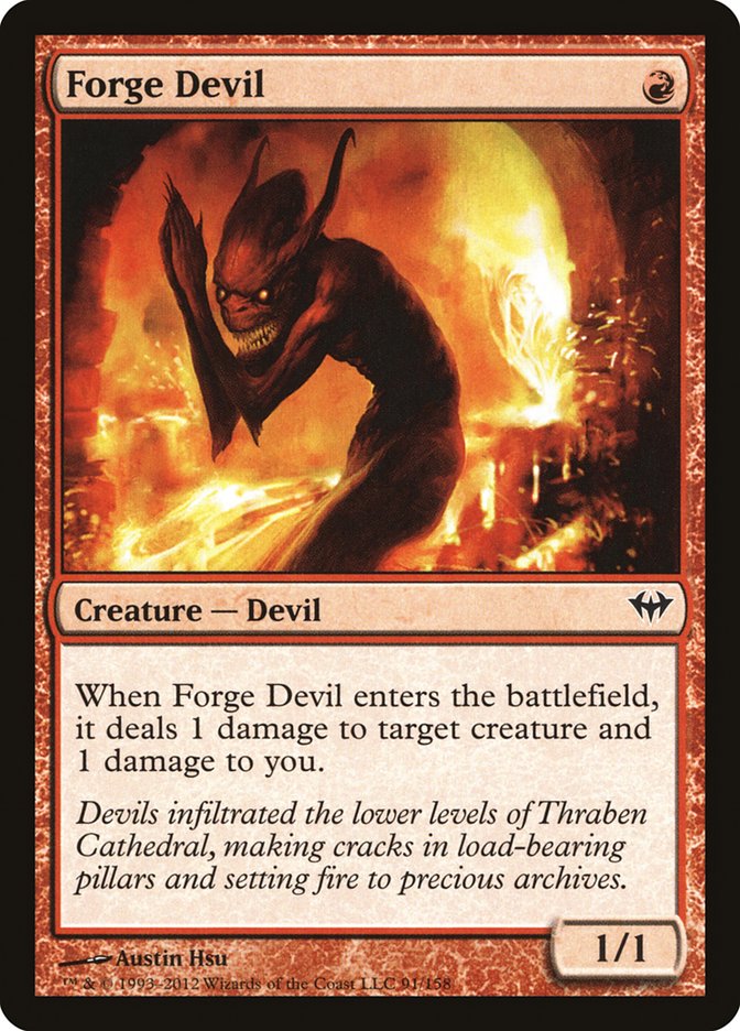 Forge Devil [Dark Ascension] | Chromatic Games