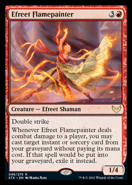 Efreet Flamepainter [Strixhaven: School of Mages] | Chromatic Games