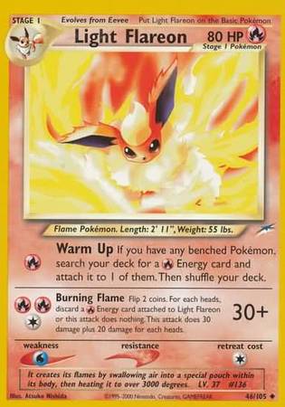 Light Flareon [Neo Destiny] | Chromatic Games