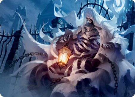 Cemetery Illuminator Art Card [Innistrad: Crimson Vow Art Series] | Chromatic Games