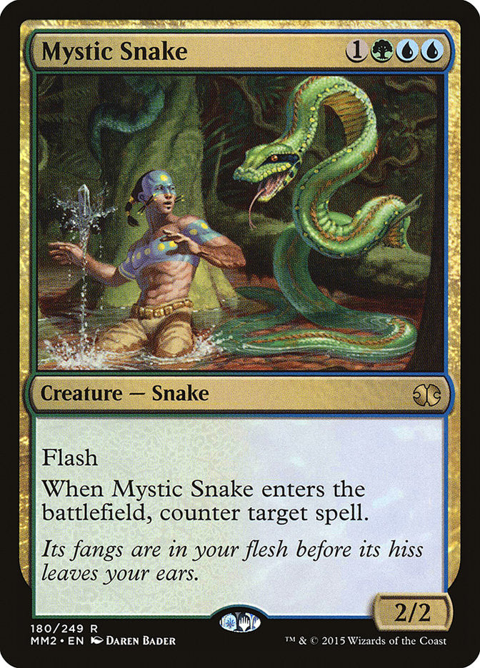 Mystic Snake [Modern Masters 2015] | Chromatic Games