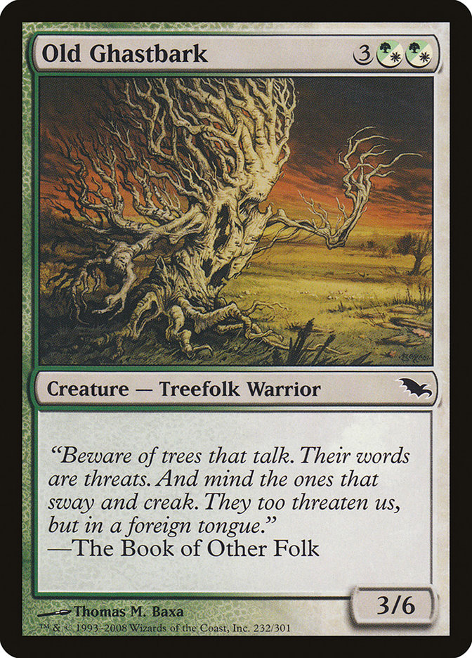 Old Ghastbark [Shadowmoor] | Chromatic Games