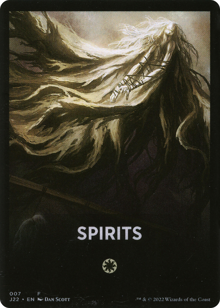 Spirits Theme Card [Jumpstart 2022 Front Cards] | Chromatic Games