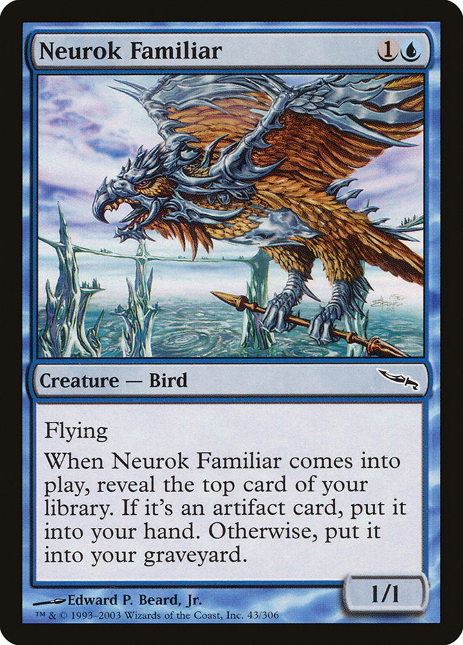 Neurok Familiar [Mirrodin] | Chromatic Games