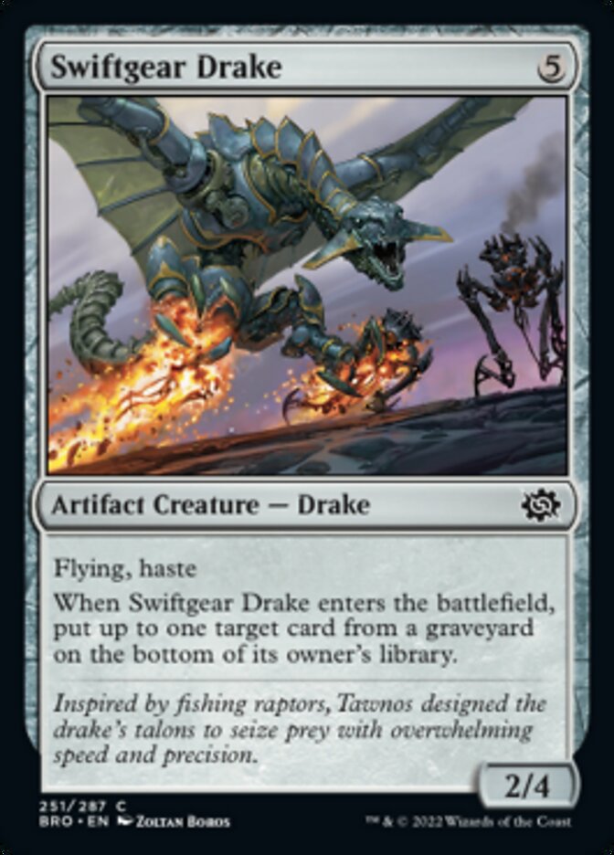 Swiftgear Drake [The Brothers' War] | Chromatic Games