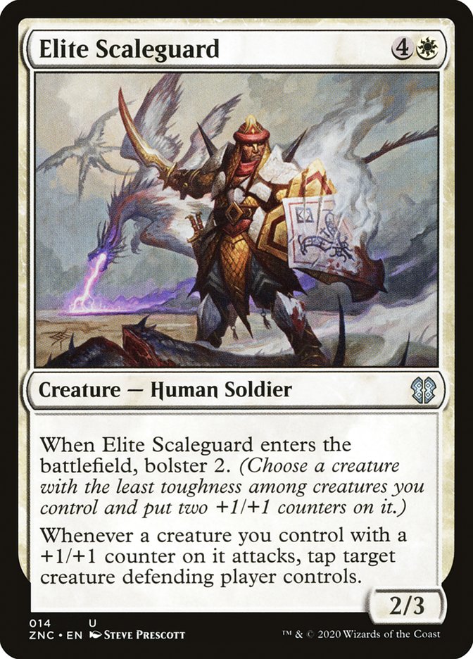 Elite Scaleguard [Zendikar Rising Commander] | Chromatic Games