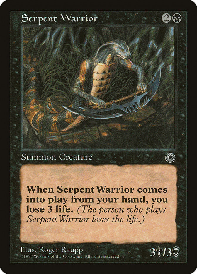 Serpent Warrior [Portal] | Chromatic Games