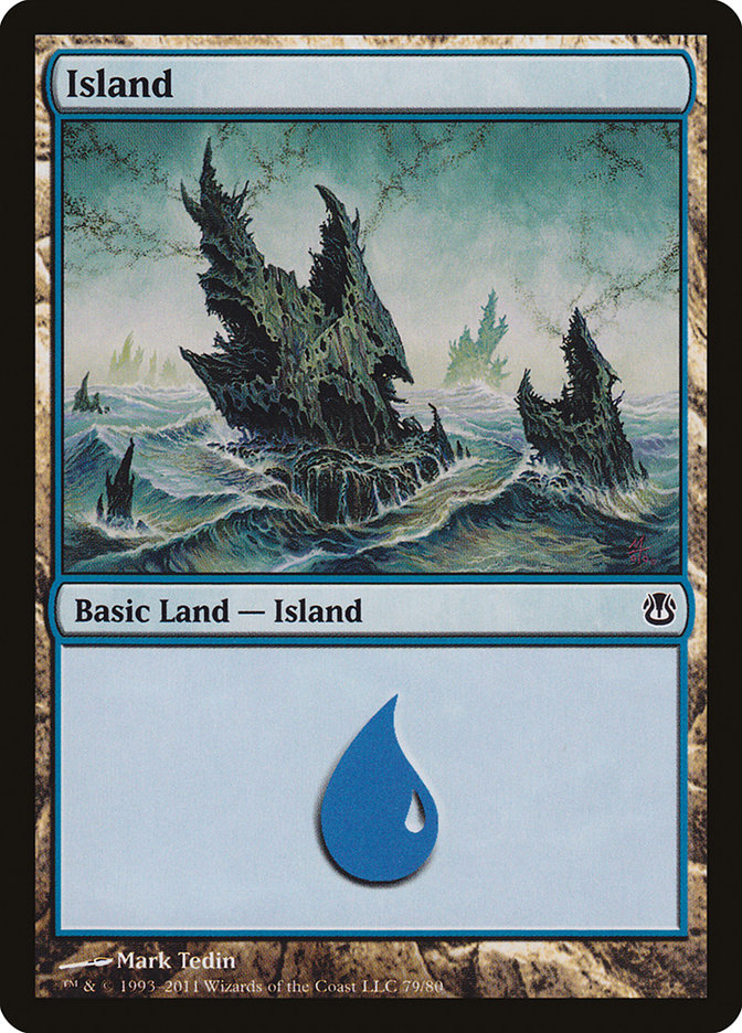 Island (79) [Duel Decks: Ajani vs. Nicol Bolas] | Chromatic Games