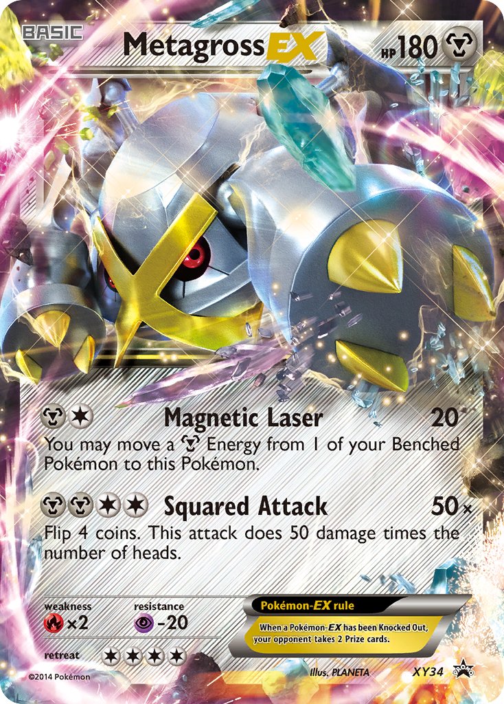 Metagross EX [XY Black Star Promos] | Chromatic Games