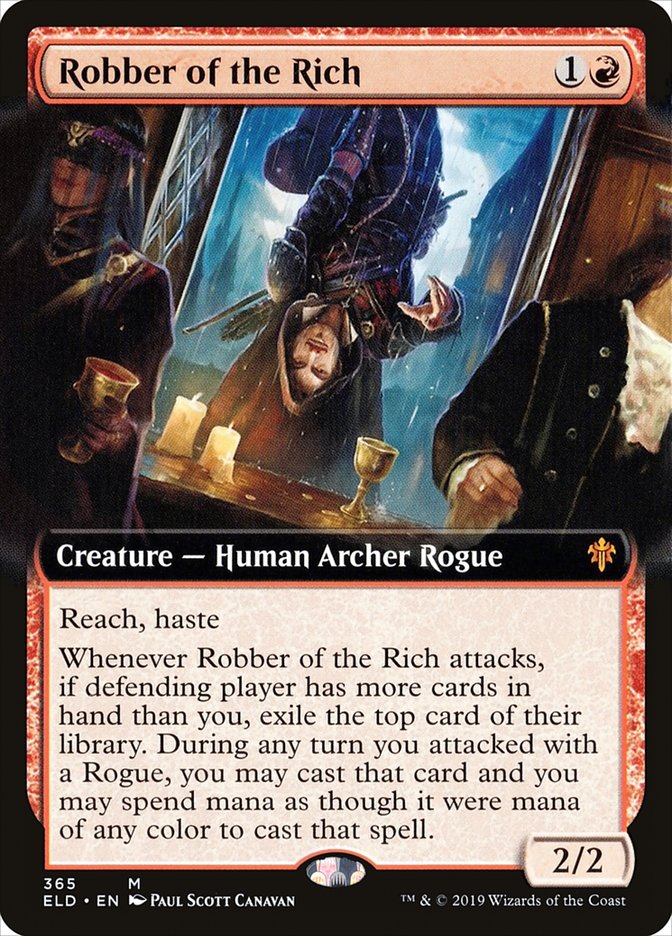 Robber of the Rich (Extended Art) [Throne of Eldraine] | Chromatic Games