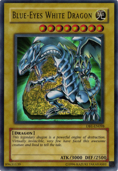 Blue-Eyes White Dragon [DB1-EN098] Ultra Rare | Chromatic Games