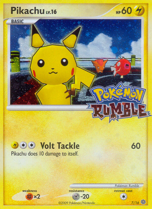 Pikachu [Pokémon Rumble] | Chromatic Games