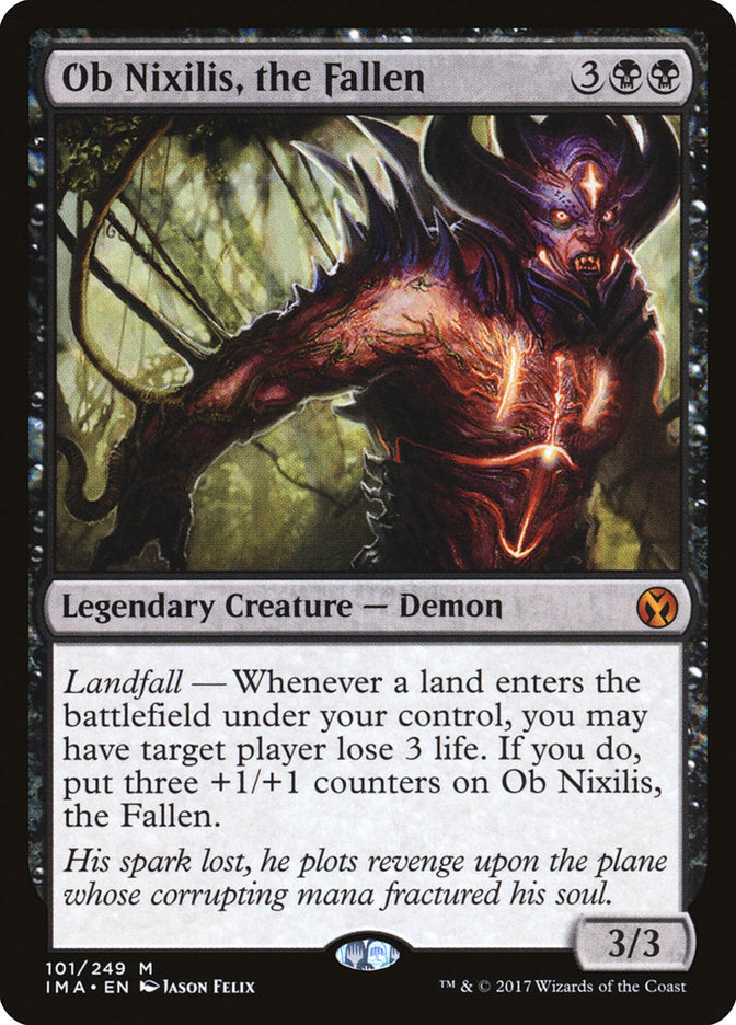 Ob Nixilis, the Fallen [Iconic Masters] | Chromatic Games