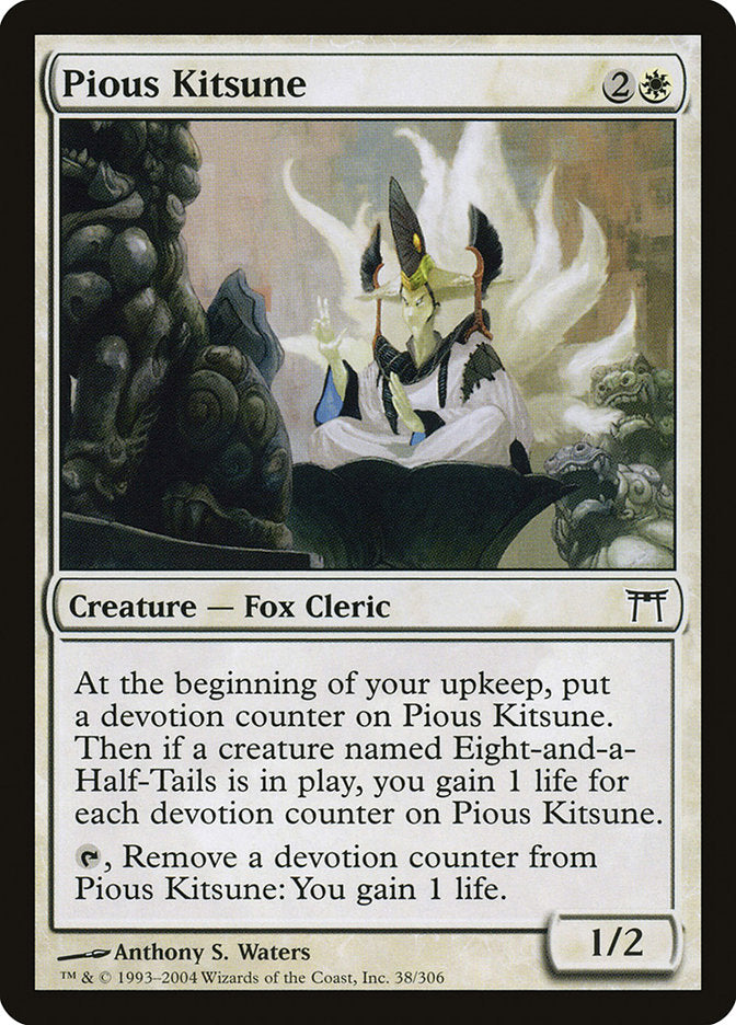 Pious Kitsune [Champions of Kamigawa] | Chromatic Games