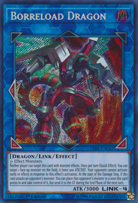 Borreload Dragon [CIBR-EN042] Secret Rare | Chromatic Games