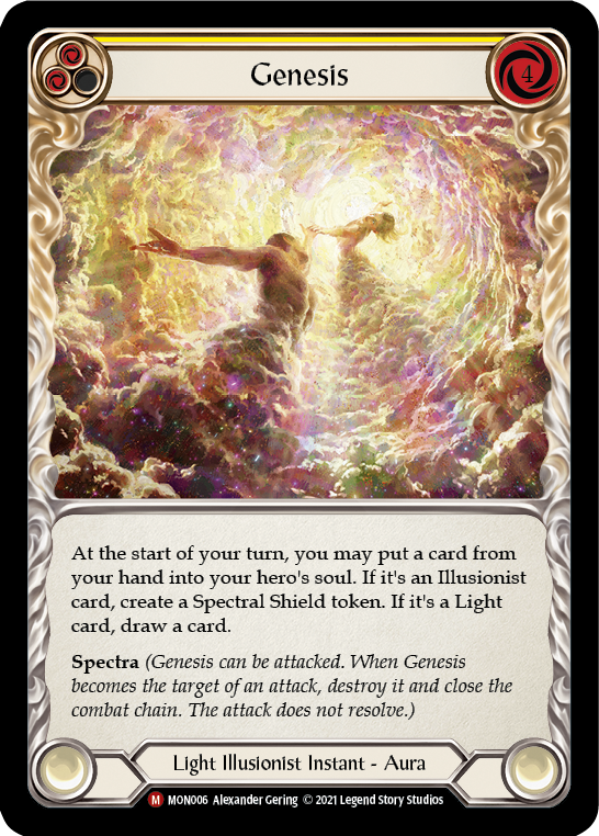 Genesis [MON006-RF] (Monarch)  1st Edition Rainbow Foil | Chromatic Games