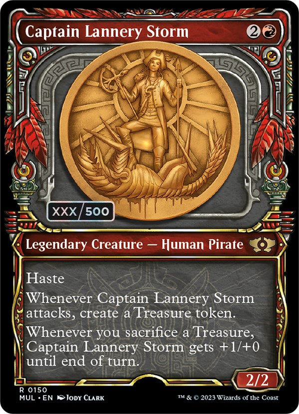 Captain Lannery Storm (Serialized) [Multiverse Legends] | Chromatic Games