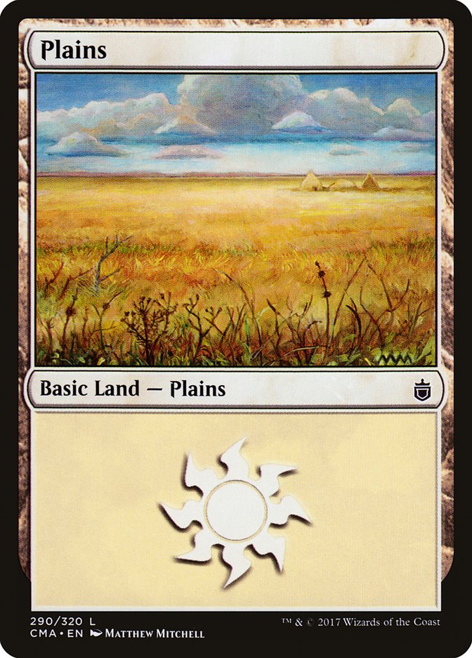 Plains (290) [Commander Anthology] | Chromatic Games