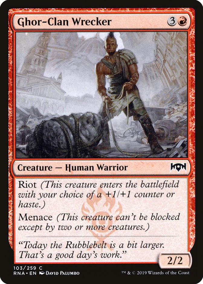 Ghor-Clan Wrecker [Ravnica Allegiance] | Chromatic Games