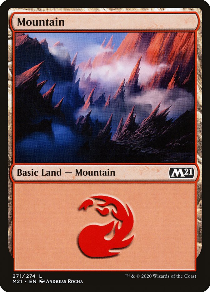 Mountain (271) [Core Set 2021] | Chromatic Games