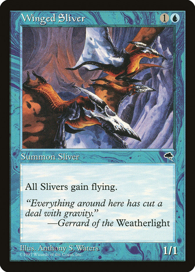 Winged Sliver [Tempest] | Chromatic Games