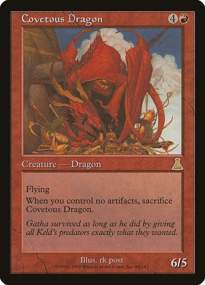 Covetous Dragon [Urza's Destiny] | Chromatic Games