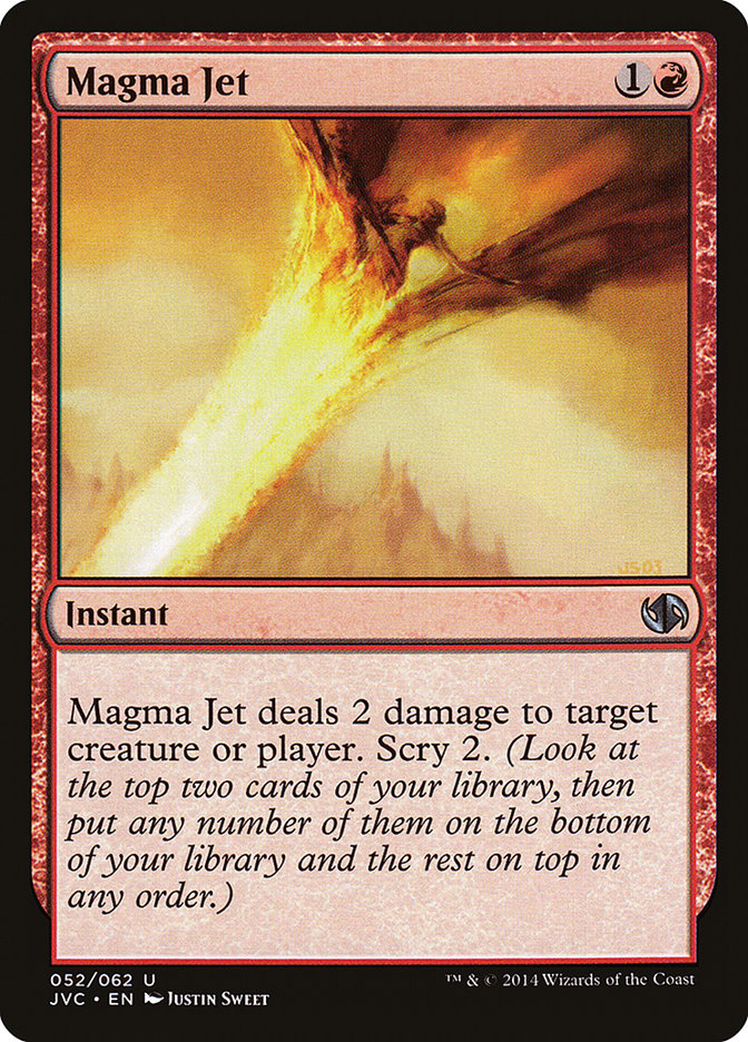 Magma Jet [Duel Decks Anthology] | Chromatic Games