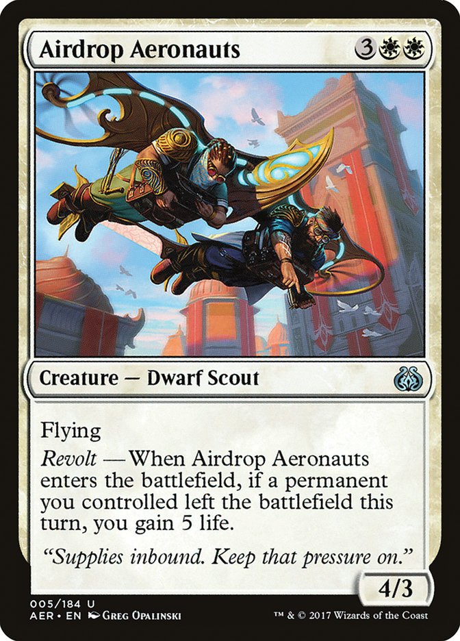 Airdrop Aeronauts [Aether Revolt] | Chromatic Games