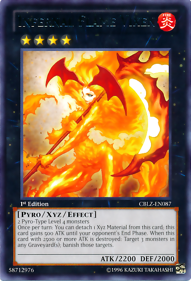 Infernal Flame Vixen [CBLZ-EN087] Rare | Chromatic Games