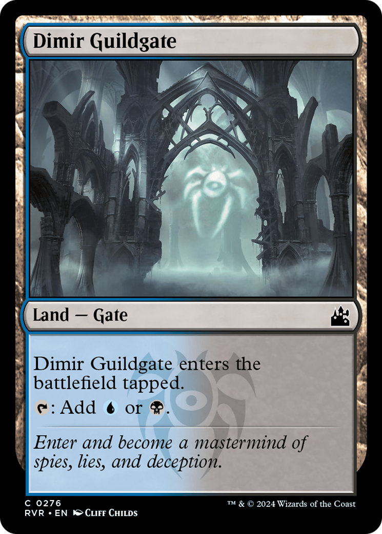 Dimir Guildgate [Ravnica Remastered] | Chromatic Games