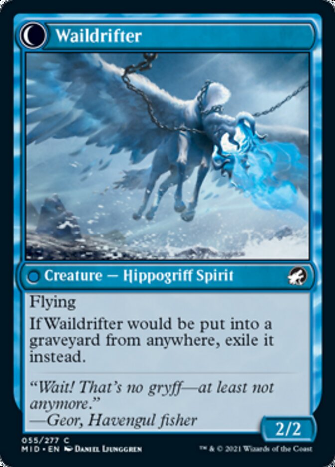 Galedrifter // Waildrifter [Innistrad: Midnight Hunt] | Chromatic Games