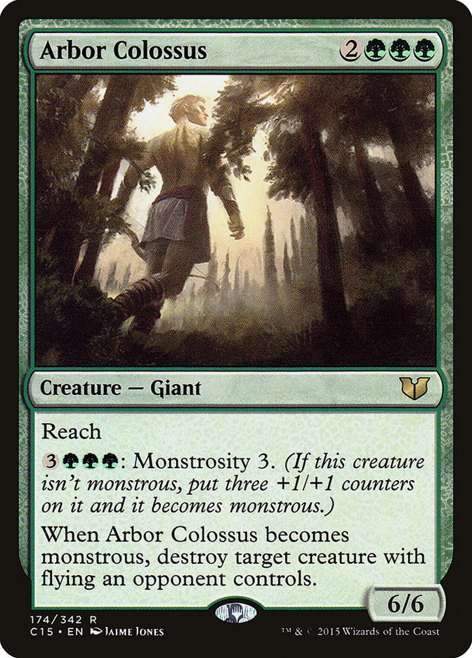 Arbor Colossus [Commander 2015] | Chromatic Games