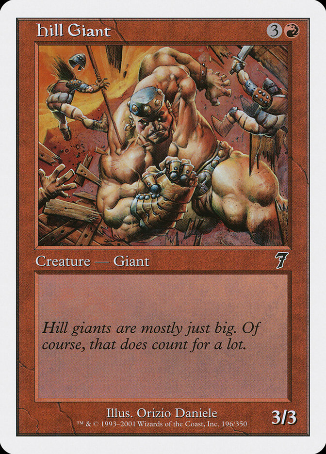 Hill Giant [Seventh Edition] | Chromatic Games