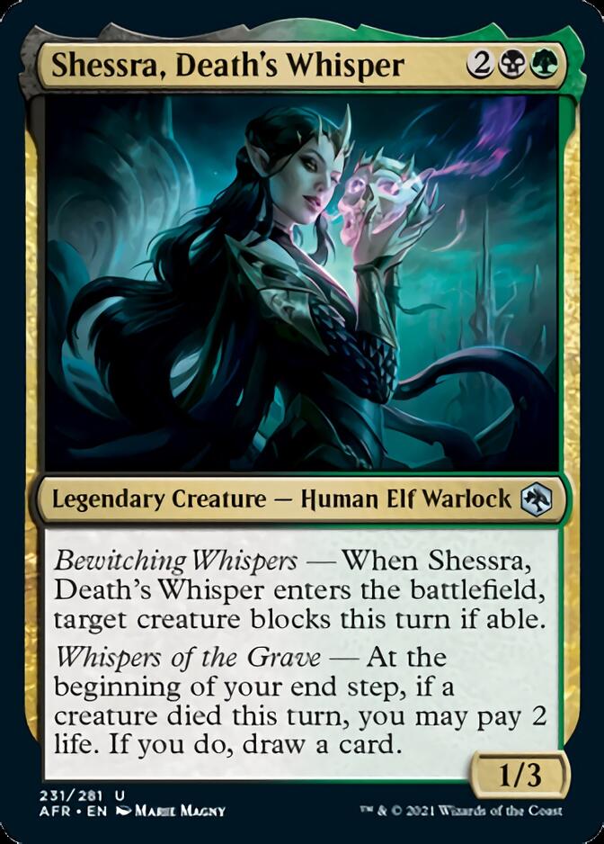 Shessra, Death's Whisper [Dungeons & Dragons: Adventures in the Forgotten Realms] | Chromatic Games