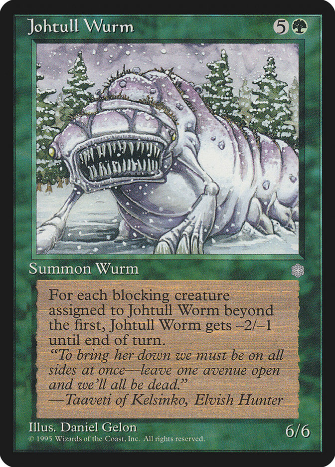 Johtull Wurm [Ice Age] | Chromatic Games