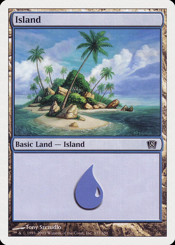 Island (337) [Eighth Edition] | Chromatic Games