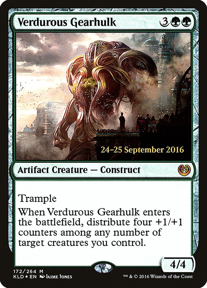 Verdurous Gearhulk [Kaladesh Prerelease Promos] | Chromatic Games