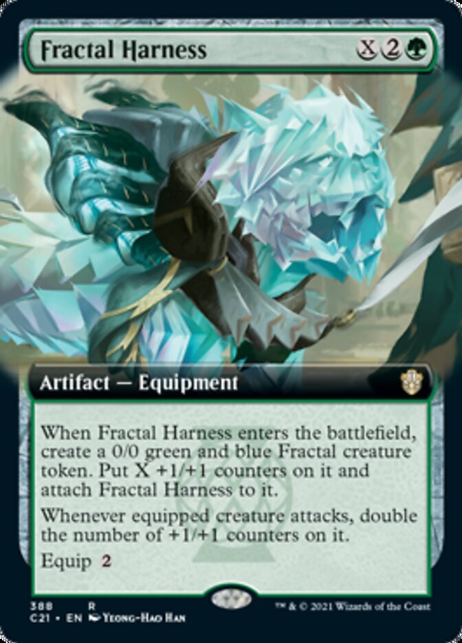 Fractal Harness (Extended Art) [Commander 2021] | Chromatic Games