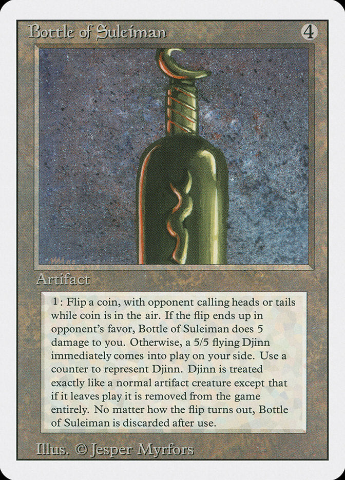 Bottle of Suleiman [Revised Edition] | Chromatic Games